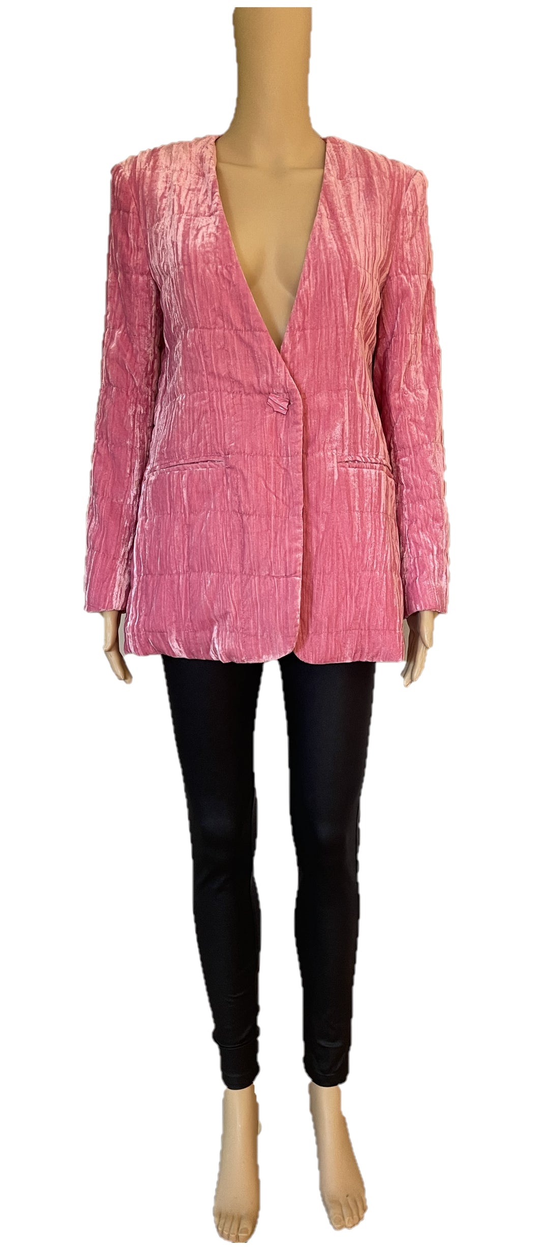 Pink Puffy Winter Jacket