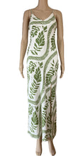 Load image into Gallery viewer, Desire Fashion beige green floral singlet maxi dress 01240332-2
