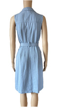 Load image into Gallery viewer, Sunny Girl Denim Midi Dress blue
