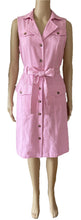 Load image into Gallery viewer, Sunny Girl Denim Midi Dress Pink
