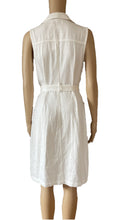 Load image into Gallery viewer, Sunny Girl Denim Midi Dress White
