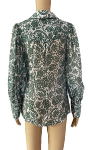 Sunny Girl Green Prints Shirt 133474A