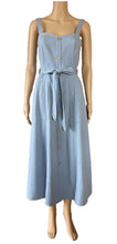 Load image into Gallery viewer, Sunny Girl singlet denim dress  Blue

