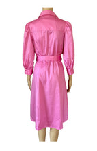 Load image into Gallery viewer, Sunny Girl Cotton Midi Hot Pink Dress
