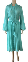 Load image into Gallery viewer, Sunny Girl mint long sleeves dress
